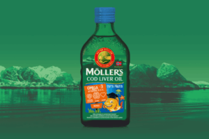 MÖLLER’S COD LIVER OIL OMEGA-3 TUTTI FRUTTI FLAVOUR, 250 ML